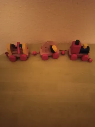 Tren de madera para niños