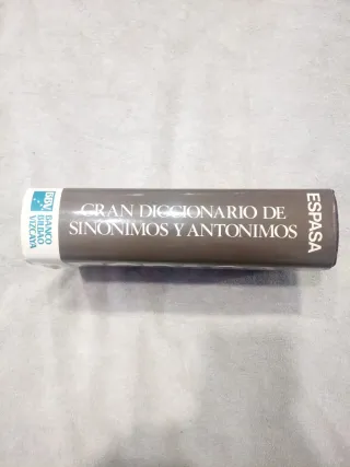 Gran diccionario de sinónimos y antónimos