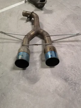 Tramo final doble escape Golf V GTI tipo R32