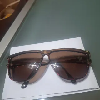 Occhiali Vintage Valentino Brown/Gold