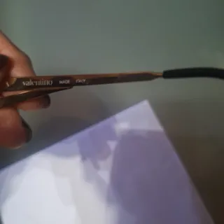 Occhiali Vintage Valentino Brown/Gold