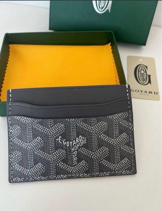 Tarjetero Goyard Negro
