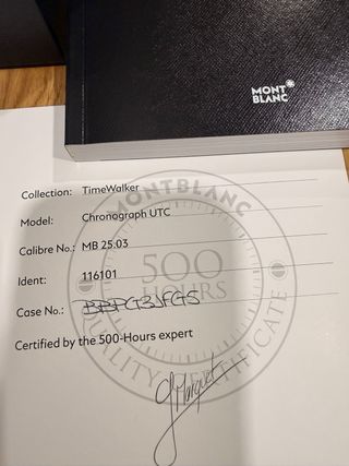 Montblanc Timewalker Chronograph UTC