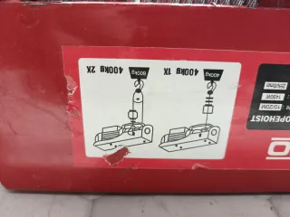 Polipasto Eléctrico TEENO 80kg