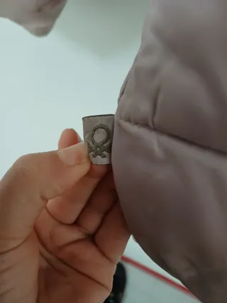 Piumino bambina Benetton 2-3 anni