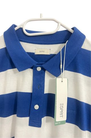 Talla XXL. Polo manga larga de algodón ESPRIT
