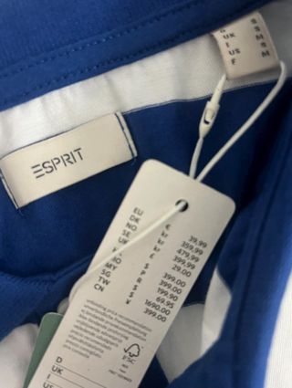 Talla XXL. Polo manga larga de algodón ESPRIT