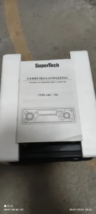 Autorradio Supertech Cassette