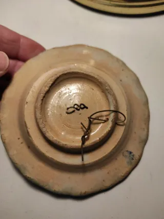 3 Platos Decorativos Colgantes