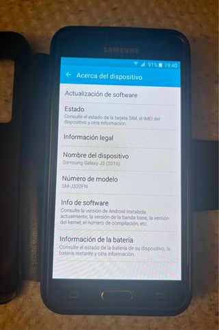 Samsung Galaxy J3 Nero