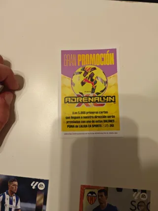 Cartas Fútbol q ofrecen?Vendo separadas y juntas