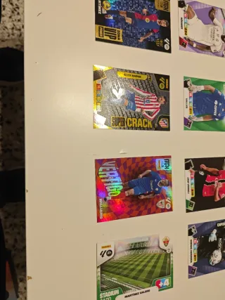 Cartas Fútbol q ofrecen?Vendo separadas y juntas