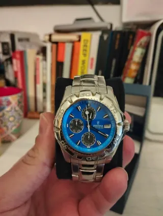 Reloj Festina Cronógrafo Azul