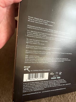 Mike Oldfield The 1984 Suite Vinilo