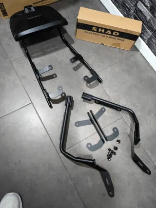 KIT SHAD COMPLETO baúl y soportes para HONDA NC750
