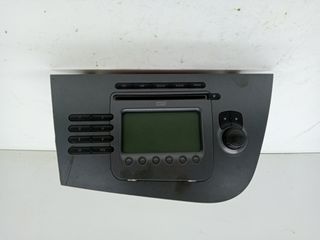 SISTEMA AUDIO / RADIO CD SEAT LEON (1P1) (6)