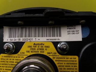 AIRBAG DELANTERO IZQUIERDO CITROEN XSARA BERLINA (2)