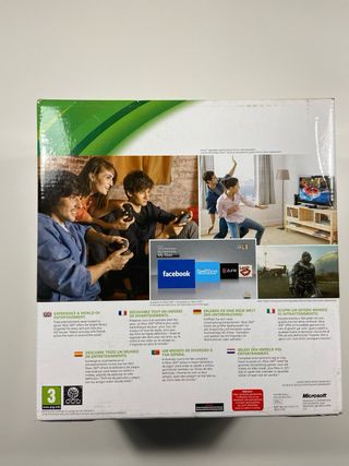 Xbox 360 Kinect Ready Negra + Kinect + 11 juegos