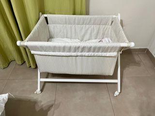 Minicuna bañera mueble cambiador hamaca bebé