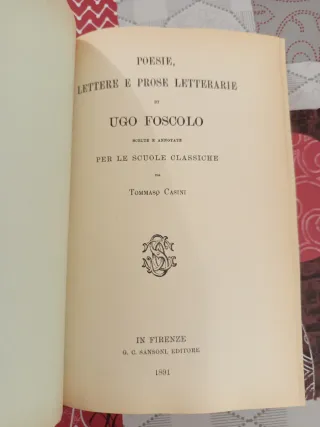 Ugo Foscolo