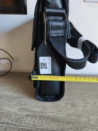 Bandolera Negra cuero