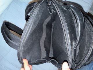 Mochila Montblanc Negra Piel