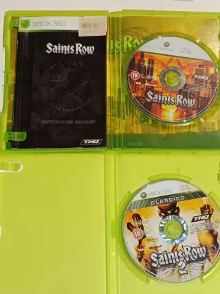 Lote 4 Juegos Saints Row Xbox 360
