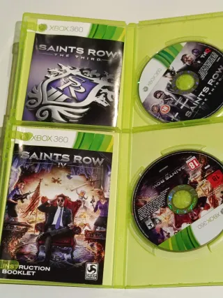 Lote 4 Juegos Saints Row Xbox 360
