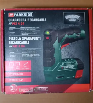 Grapadora Recargable Parkside PAT 4 C4