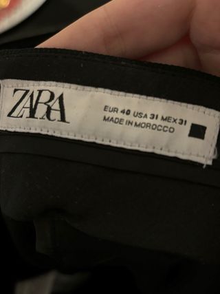 Traje negro para hombre