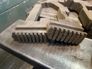 Mandril de mordazas blandas