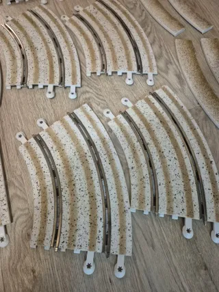 Pistas Scalextric efecto nieve