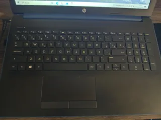 Ordenador HP Negro y Azul