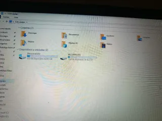 Ordenador HP Negro y Azul