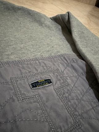 Sudadera Gris V-Neck Tommy hilfiger