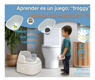 Orinal Bebé 3 en 1 Plegable | Reductor WC