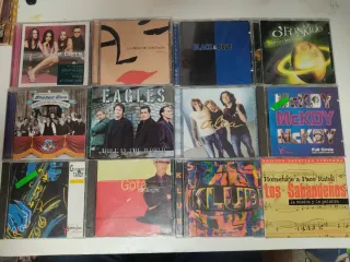 Lote 110 CDs Originales Pop, Rock, Jazz, Flamenco