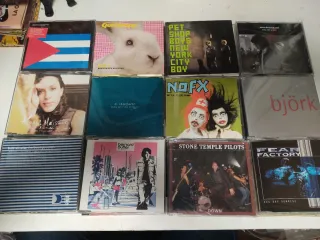 Lote 110 CDs Originales Pop, Rock, Jazz, Flamenco