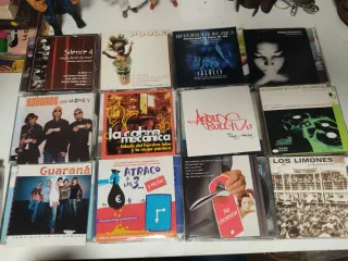 Lote 110 CDs Originales Pop, Rock, Jazz, Flamenco