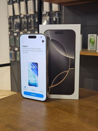 IPHONE 16 PRO 128GB TITANIO BATERIA 92%