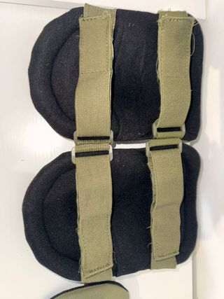 Ginocchiere e gomitiere softair verdi