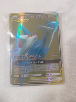 Carta Pokémon Latias & Latios GX Tag Team