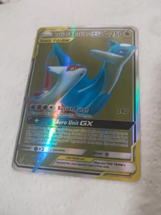 Carta Pokémon Latias & Latios GX Tag Team