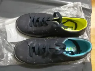 Zapatos Camper piel azul oscuro talla 39