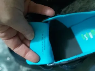 Zapatos Camper piel azul oscuro talla 39