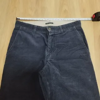 Calças bombazine azul Dockers 42