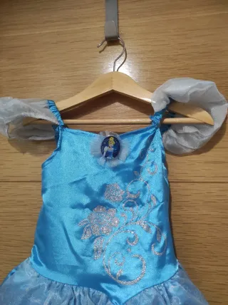 Disfraz Cenicienta Disney Talla 3/4 años