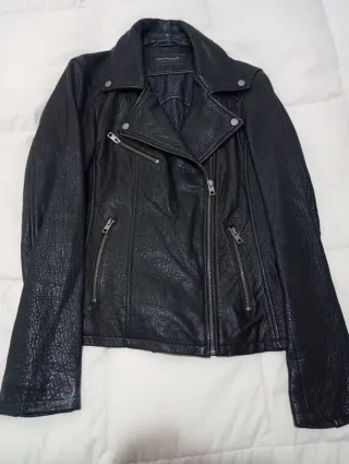 Chaqueta cuero Oakwood Talla 42 Negra