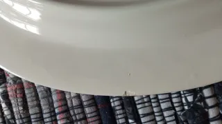 Fuente Franco Giorgi porcelana Frutas