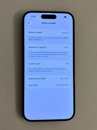 iPhone 15 Pro 256GB Azul Titanio